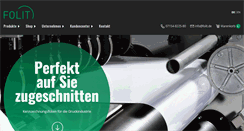 Desktop Screenshot of folit.de